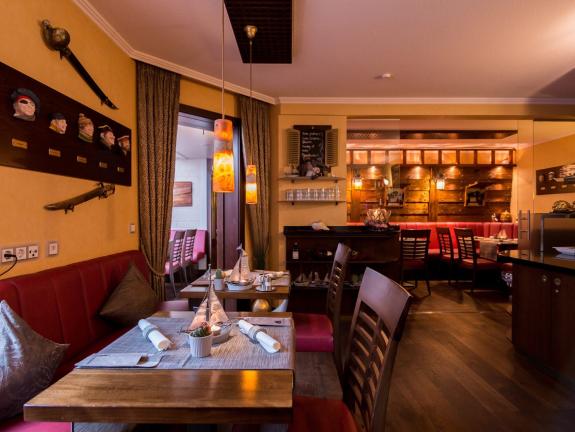 Das Restaurant Bunte Kuh im Hotel Mare