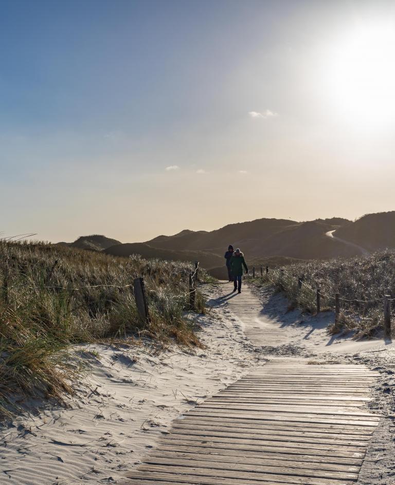 Der Hauptstrand auf Langeoog ist das ganze Jahr über barrierefrei erreichbar