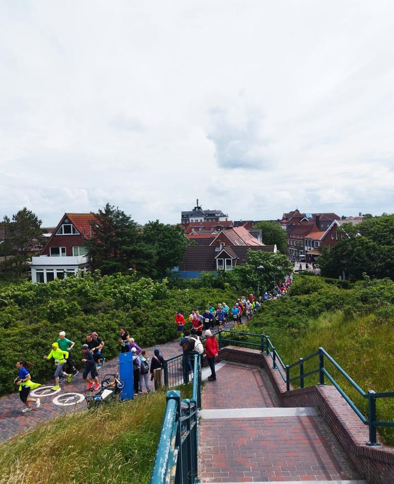 Läufer am Wasserturm